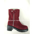 Komfort Winter Leder Warm Schnee Frauen Stiefel